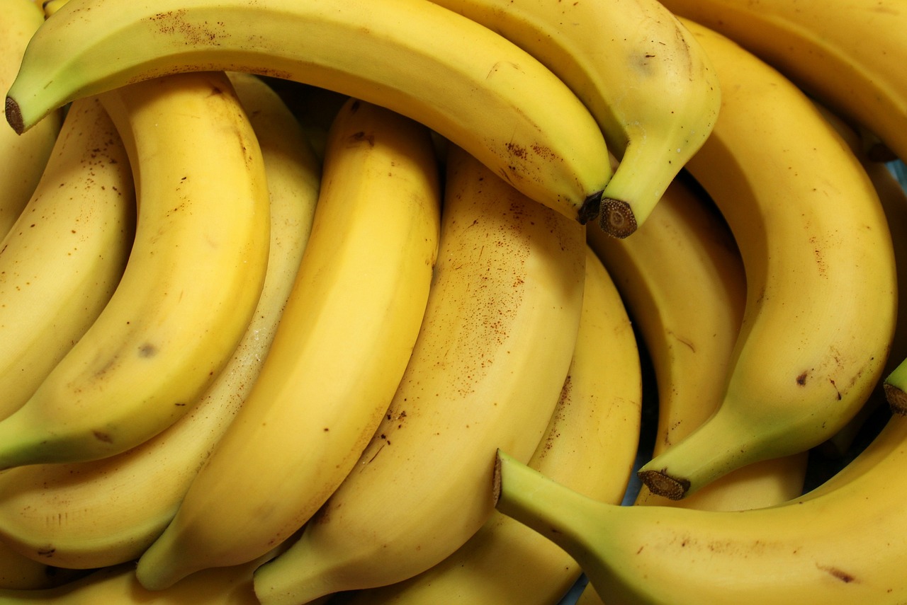 suszone banany w suszarce